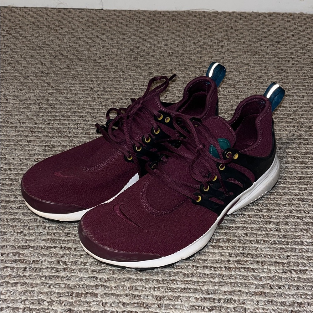 Nike Burgundy Athletic Sneakers